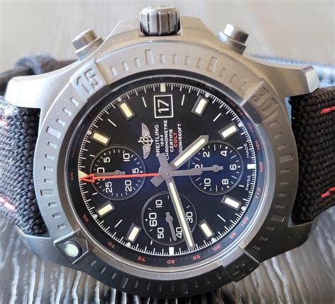 Breitling Colt Chronograph Automatic Black Dial  